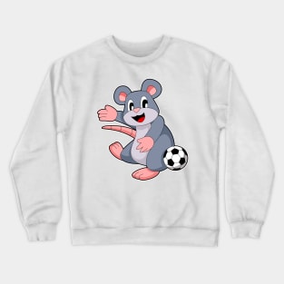 Mouse Soccer player Soccer Crewneck Sweatshirt